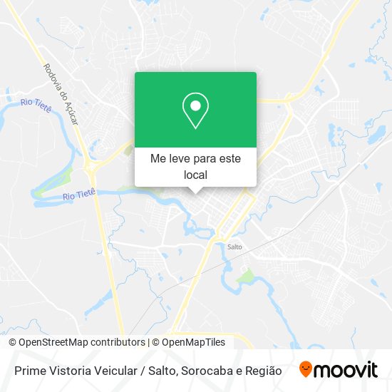 Prime Vistoria Veicular / Salto mapa