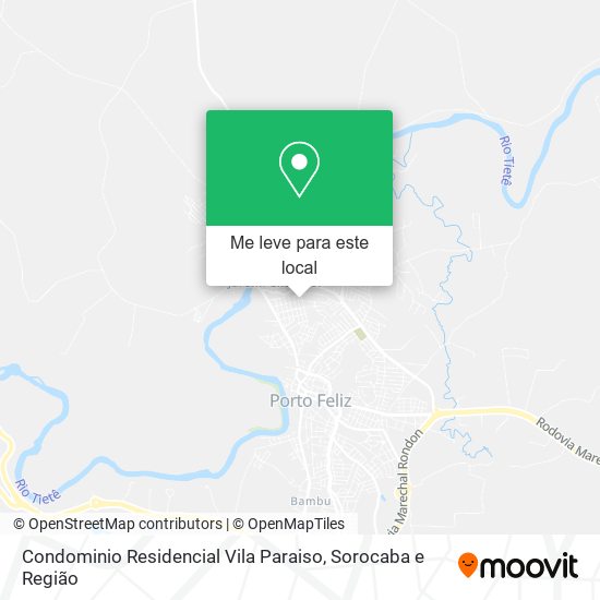 Condominio Residencial Vila Paraiso mapa