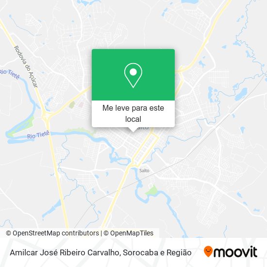 Amilcar José Ribeiro Carvalho mapa