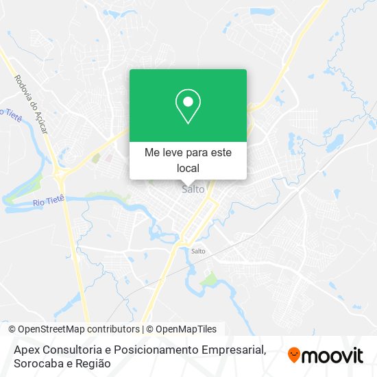 Apex Consultoria e Posicionamento Empresarial mapa