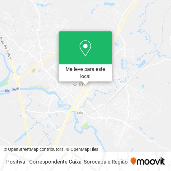 Positiva - Correspondente Caixa mapa