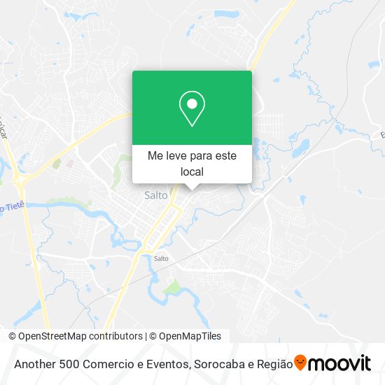 Another 500 Comercio e Eventos mapa