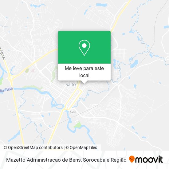 Mazetto Administracao de Bens mapa