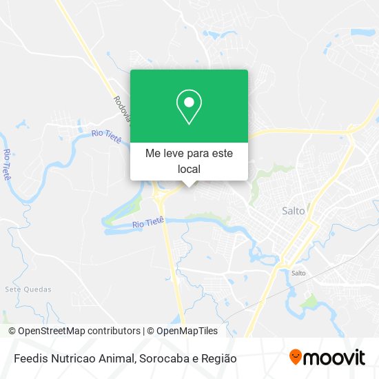 Feedis Nutricao Animal mapa