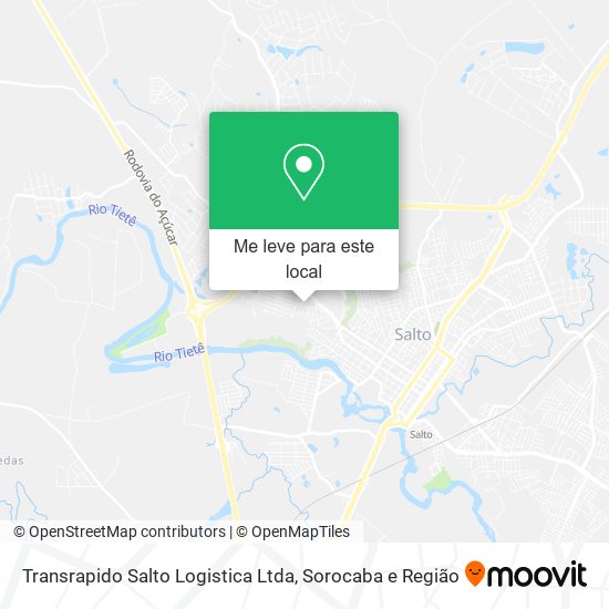 Transrapido Salto Logistica Ltda mapa