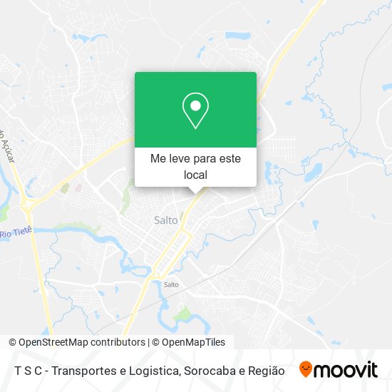 T S C - Transportes e Logistica mapa