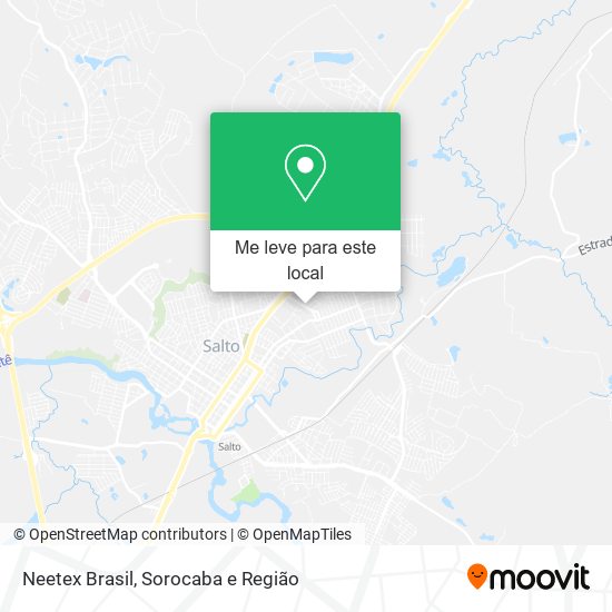 Neetex Brasil mapa