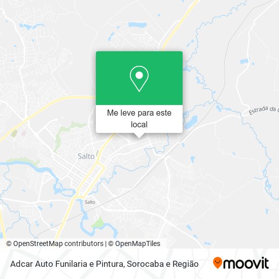 Adcar Auto Funilaria e Pintura mapa