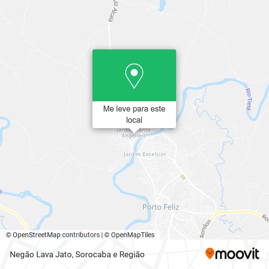 Negão Lava Jato mapa