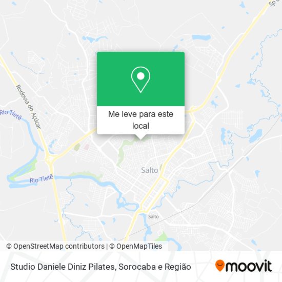 Studio Daniele Diniz Pilates mapa