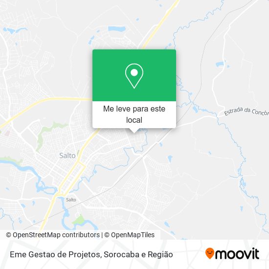 Eme Gestao de Projetos mapa