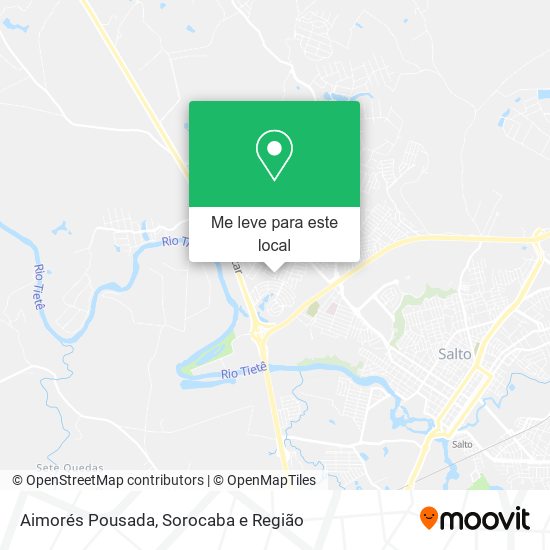 Aimorés Pousada mapa