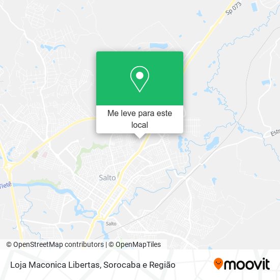 Loja Maconica Libertas mapa