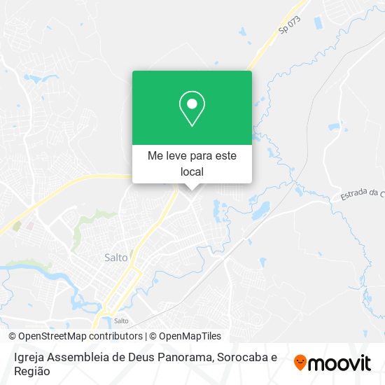 Igreja Assembleia de Deus Panorama mapa