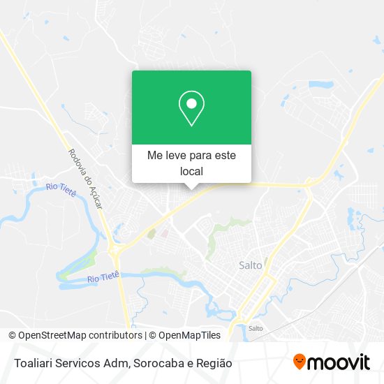 Toaliari Servicos Adm mapa