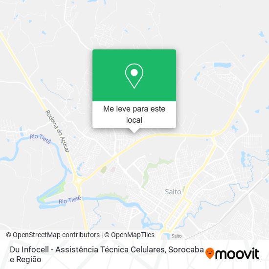 Du Infocell - Assistência Técnica Celulares mapa