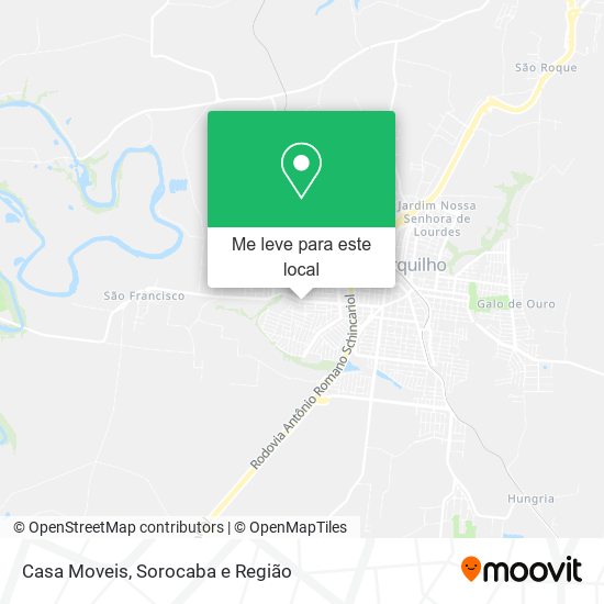 Casa Moveis mapa