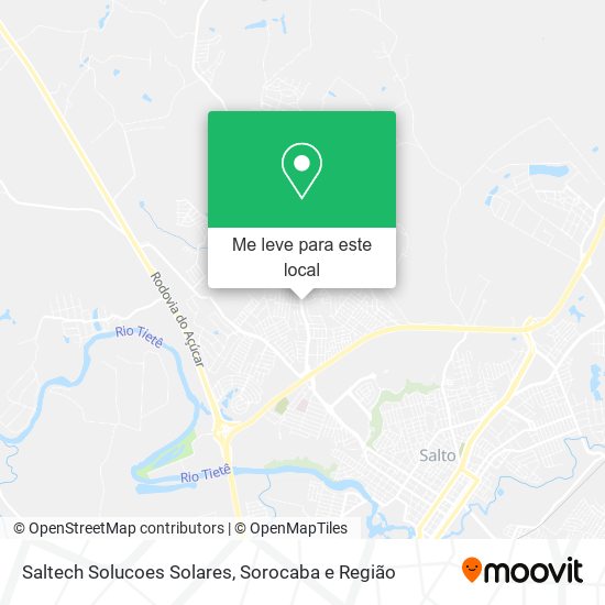 Saltech Solucoes Solares mapa