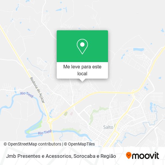 Jmb Presentes e Acessorios mapa