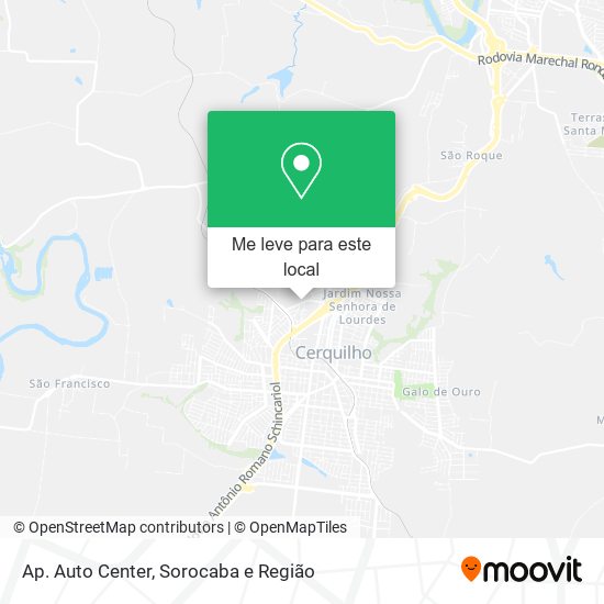 Ap. Auto Center mapa