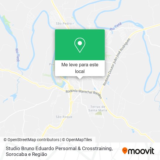 Studio Bruno Eduardo Persomal & Crosstraining mapa