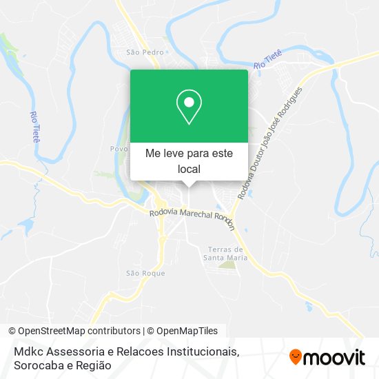 Mdkc Assessoria e Relacoes Institucionais mapa