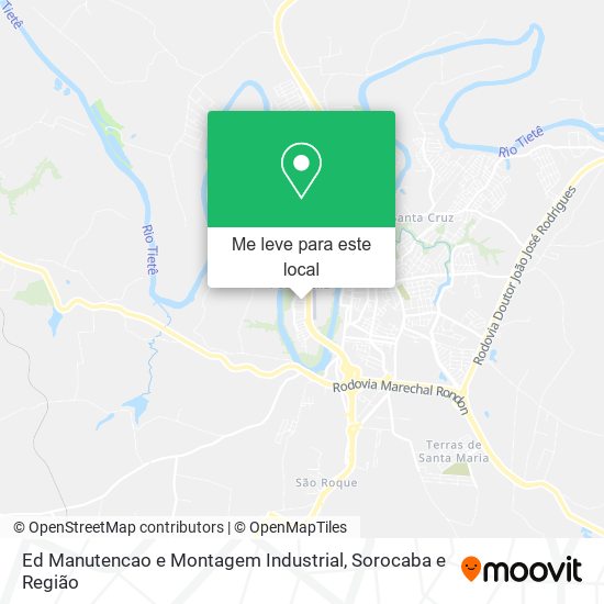 Ed Manutencao e Montagem Industrial mapa