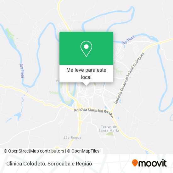 Clinica Colodeto mapa