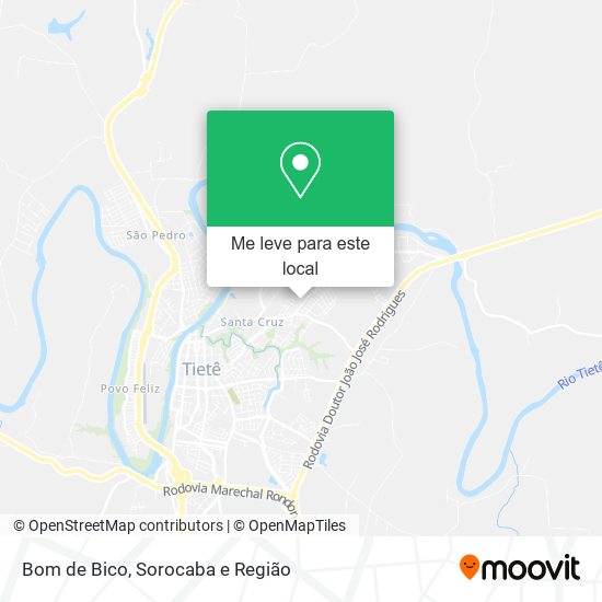 Bom de Bico mapa