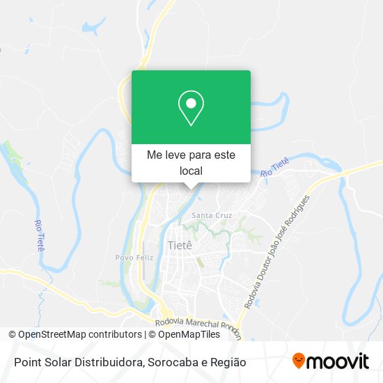 Point Solar Distribuidora mapa