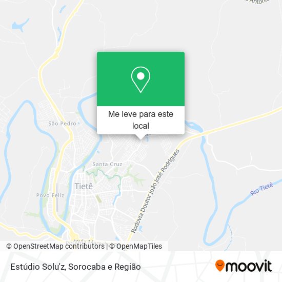 Estúdio Solu'z mapa