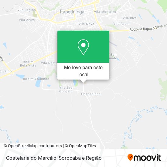 Costelaria do Marcilio mapa