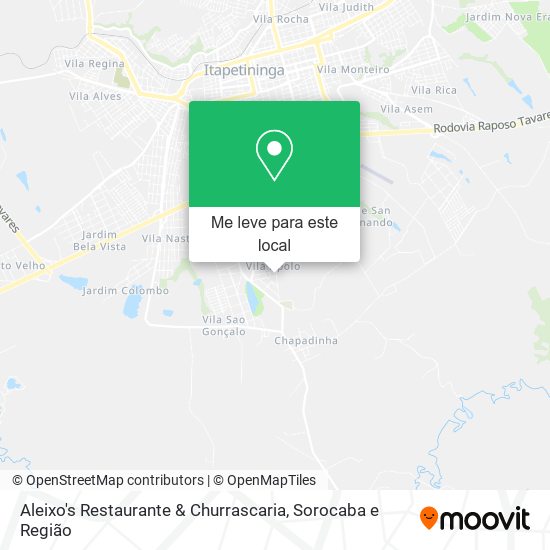 Aleixo's Restaurante & Churrascaria mapa