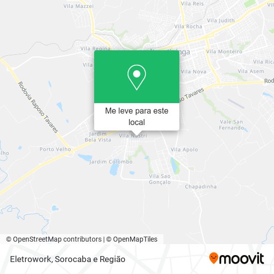 Eletrowork mapa
