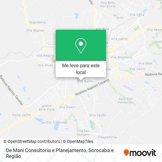 De Mani Consultoria e Planejamento mapa