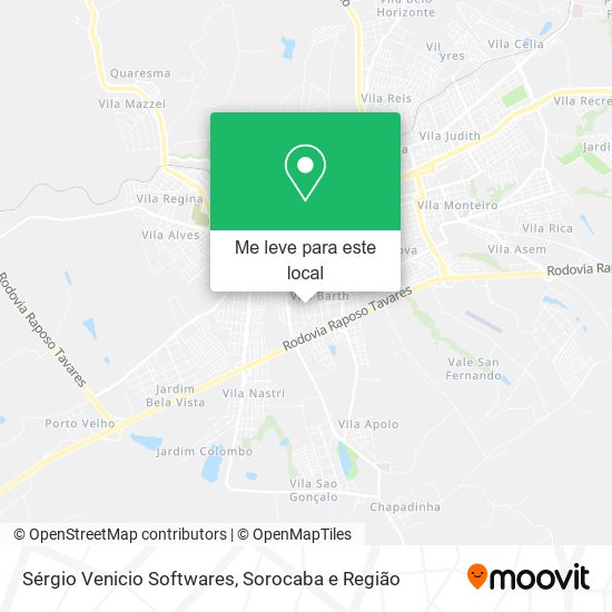 Sérgio Venicio Softwares mapa