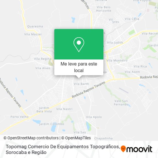 Topomag Comercio De Equipamentos Topográficos mapa