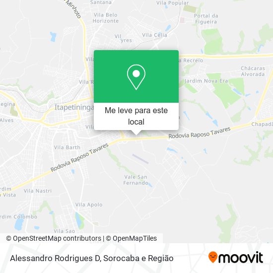 Alessandro Rodrigues D mapa