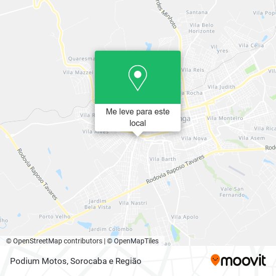 Podium Motos mapa