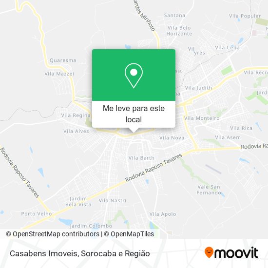 Casabens Imoveis mapa