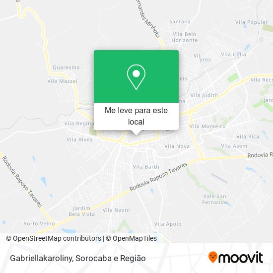 Gabriellakaroliny mapa