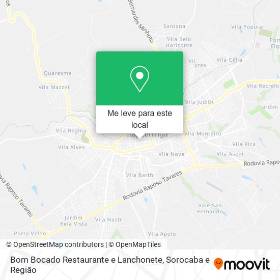 Bom Bocado Restaurante e Lanchonete mapa