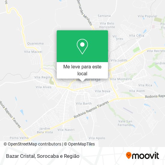 Bazar Cristal mapa