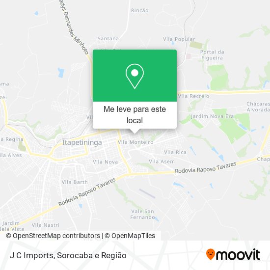 J C Imports mapa