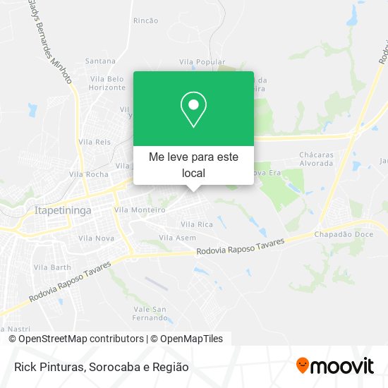 Rick Pinturas mapa