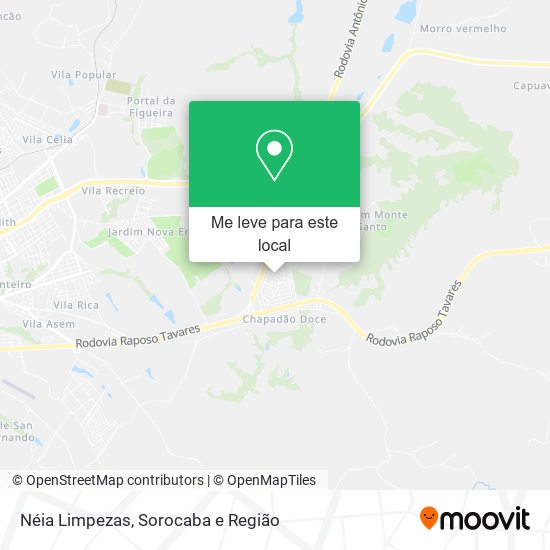 Néia Limpezas mapa