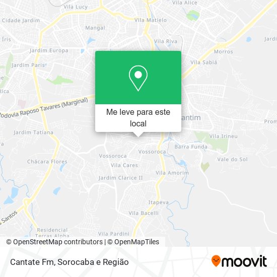 Cantate Fm mapa