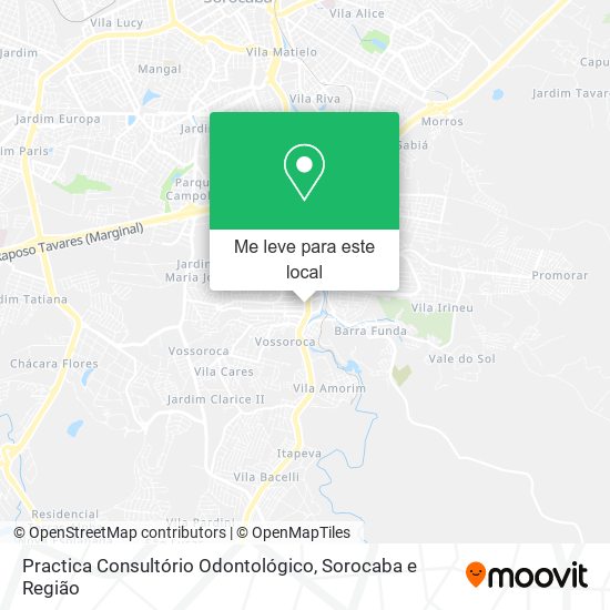 Practica Consultório Odontológico mapa