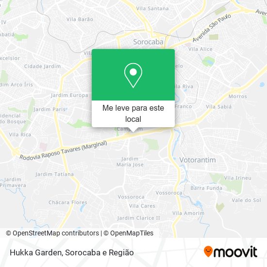 Hukka Garden mapa