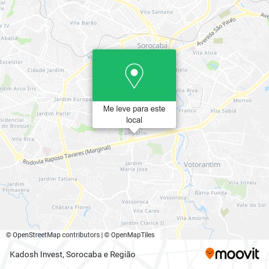 Kadosh Invest mapa